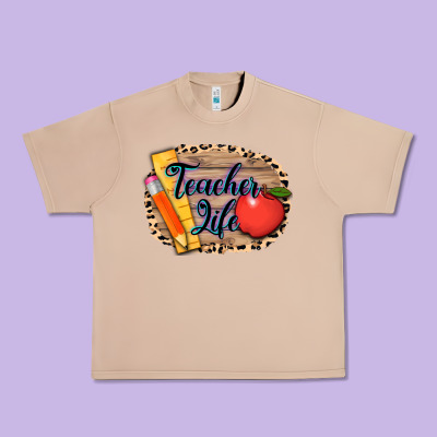 Teacher Life Background 3200x2400 Urban Heavy Tee Designed By Adodesignshop