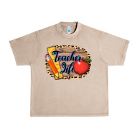 French Oak teacher life background 3200x2400 Urban Heavy Tee - AdoDesignShop