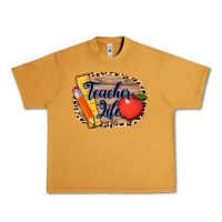 Peanut Butter teacher life background 3200x2400 Urban Heavy Tee - AdoDesignShop