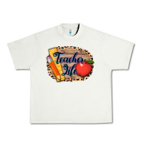 Pistachio teacher life background 3200x2400 Urban Heavy Tee - AdoDesignShop