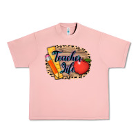 Salmon teacher life background 3200x2400 Urban Heavy Tee - AdoDesignShop