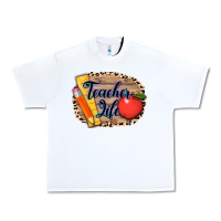 White teacher life background 3200x2400 Urban Heavy Tee - AdoDesignShop
