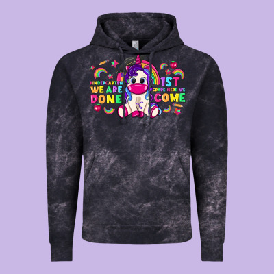 Kindergarten We Are Done 1st Here We Come With Uni Vintage Hoodie Designed By Ranaportraitstore