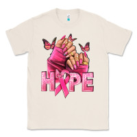 Natural hope cancer nails Classic Tee - NancyCooperArtShop