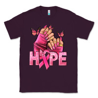 Plum hope cancer nails Classic Tee - NancyCooperArtShop