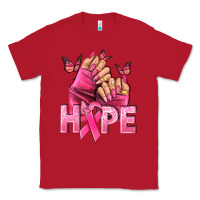 Red hope cancer nails Classic Tee - NancyCooperArtShop