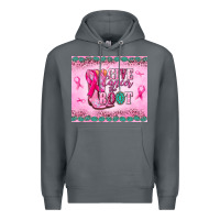 Rock Give Cancer the boot Premium Hoodie - NancyCooperArtShop