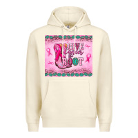 Sandshell Give Cancer the boot Premium Hoodie - NancyCooperArtShop