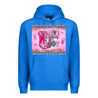 True Royal Give Cancer the boot Premium Hoodie - NancyCooperArtShop