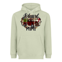 Matcha Blessed Mimi Christmas Truck Heavyweight Hoodie - Bettercallsaul