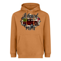 Meerkat Blessed Mimi Christmas Truck Heavyweight Hoodie - Bettercallsaul