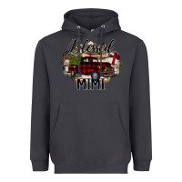 Smoke Blessed Mimi Christmas Truck Heavyweight Hoodie - Bettercallsaul