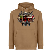 Toasted Coconut Blessed Mimi Christmas Truck Heavyweight Hoodie - Bettercallsaul