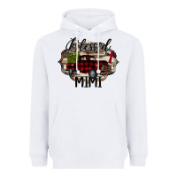 White Blessed Mimi Christmas Truck Heavyweight Hoodie - Bettercallsaul