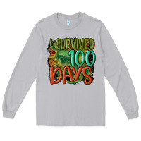Moon Dust i survived 100 days Long Sleeve Tee - MaliasSmallBusiness