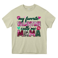 Mossy my favorite valentine calls me mama Heavy Core Tee - Zillion Design Studio