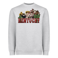 Heather Grey kentucky Heavyweight Sweatshirt - NancyCooperArtShop
