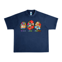 Navy teach love inspire Urban Heavy Tee - AdoDesignShop