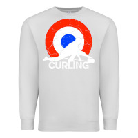 Dove Grey Curling Premium Sweatshirt - Bettercallsaul