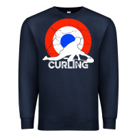 Navy Curling Premium Sweatshirt - Bettercallsaul