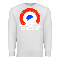Oatmeal Heather Curling Premium Sweatshirt - Bettercallsaul