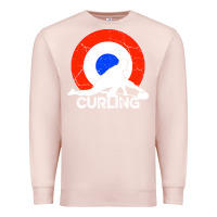 Pale Pink Curling Premium Sweatshirt - Bettercallsaul