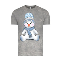 Cloud Rock winter snowman Vintage Tee - AdoDesignShop