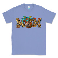 Colony Blue Western Mom Red Angus Cow Classic Tee - LillyAllenDesigns