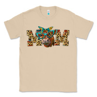 Mushroom Western Mom Red Angus Cow Classic Tee - LillyAllenDesigns