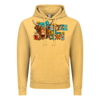 Vintage Mustard coffee then cows longhaired cow Vintage Hoodie - Jasminsmagicworld