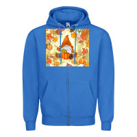 True Royal fall gnome Zipper Hoodie - MaliasSmallBusiness