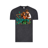 Vintage Black where is my juliet Vintage Tee - AdoDesignShop