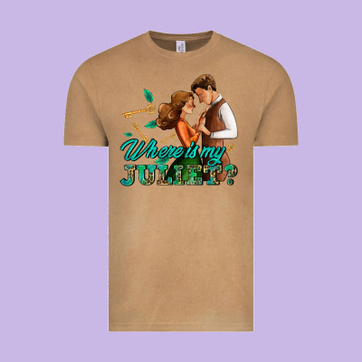 Where Is My Juliet Vintage Tee Designed By Adodesignshop
