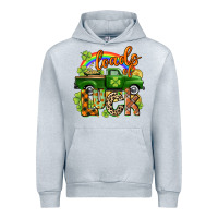 Heather Grey Loads of luck Urban Hoodie - CowGirlArtShop