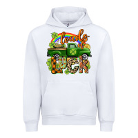 White Loads of luck Urban Hoodie - CowGirlArtShop