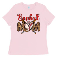 Bubblegum Pink baseball mom Ladies Tee - Zillion Design Studio