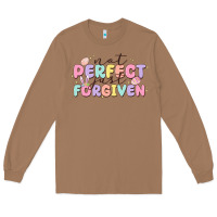 Toasted Coconut not perfect just forgiven Long Sleeve Tee - MaliasSmallBusiness