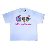 Grape Ice hello first grade tie dye 3200x2400 Urban Heavy Tee - AdoDesignShop