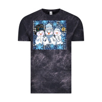Snowman Tumbler Vintage Tee | Teevron