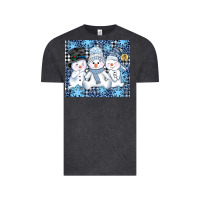 Vintage Black snowman tumbler Vintage Tee - AdoDesignShop