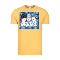 Vintage Mustard snowman tumbler Vintage Tee - AdoDesignShop