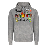 Cloud Rock santa's favorite bartender Vintage Hoodie - AdoDesignShop