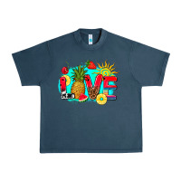Midnight Navy love summer fruit and sun Urban Heavy Tee - AdoDesignShop
