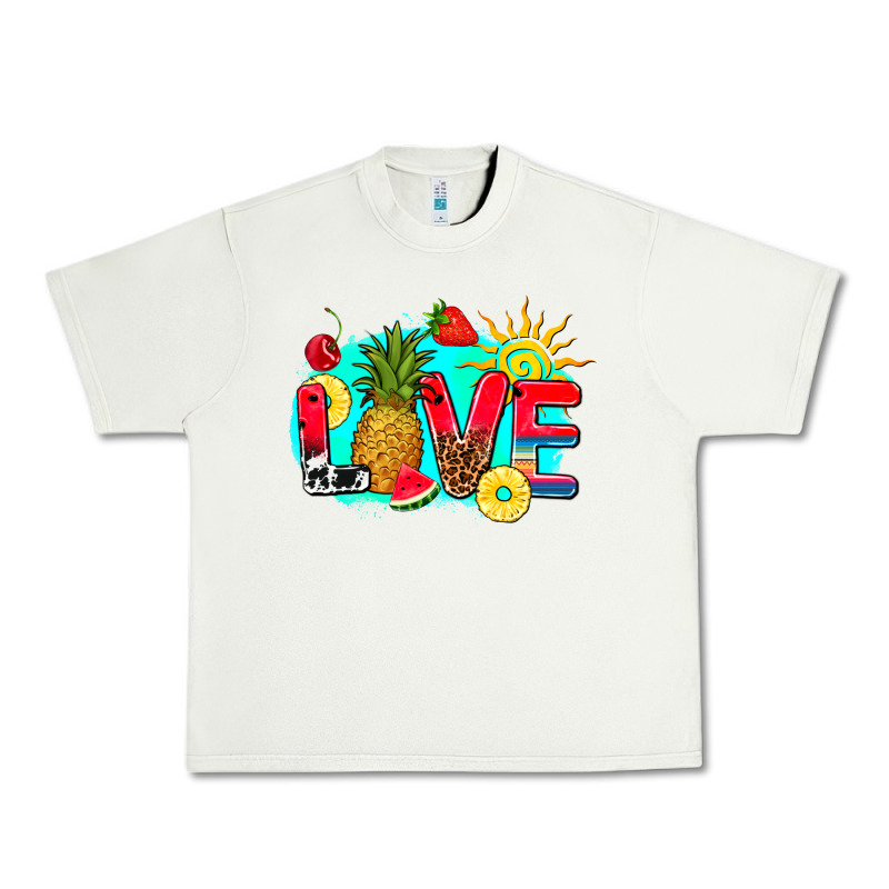 Love Summer Fruit And Sun Urban Heavy Tee by AdoDesignShop | Teevron