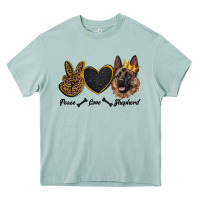 Arona peace love shepherd Heavy Core Tee - RanaPortraitStore