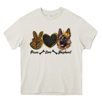 Peace Love Shepherd Heavy Core Tee | Teevron