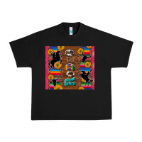Black rodeo serape leopard glitter Urban Heavy Tee - Artiststas