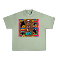 Oil Green rodeo serape leopard glitter Urban Heavy Tee - Artiststas