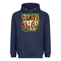 Navy Santa Baby Heavyweight Hoodie - Bettercallsaul