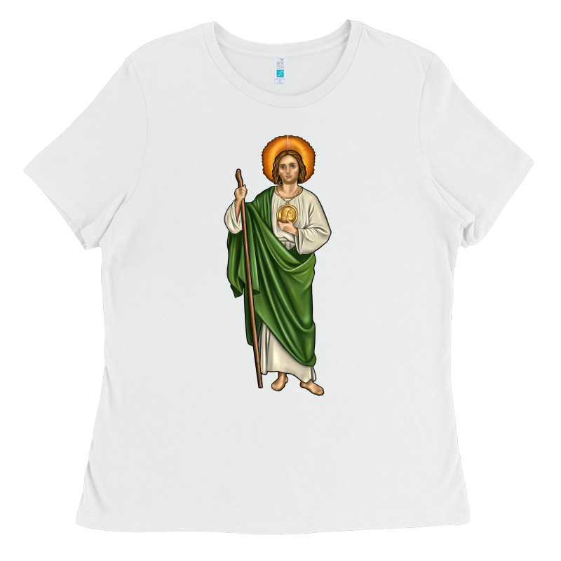 San Judas Ladies Tee by JahusDesignShop | Teevron